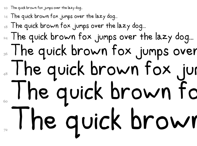 Edd's Font font waterfall
